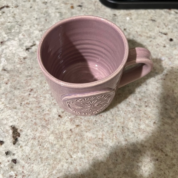 Purple Ceramic Mug with Inspirational Quote - Picture 2 of 5